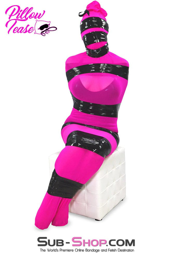 1517DL Sheer Encasement Pink Silk Full Body Sack Body Sack , Sub-Shop.com Bondage and Fetish Superstore