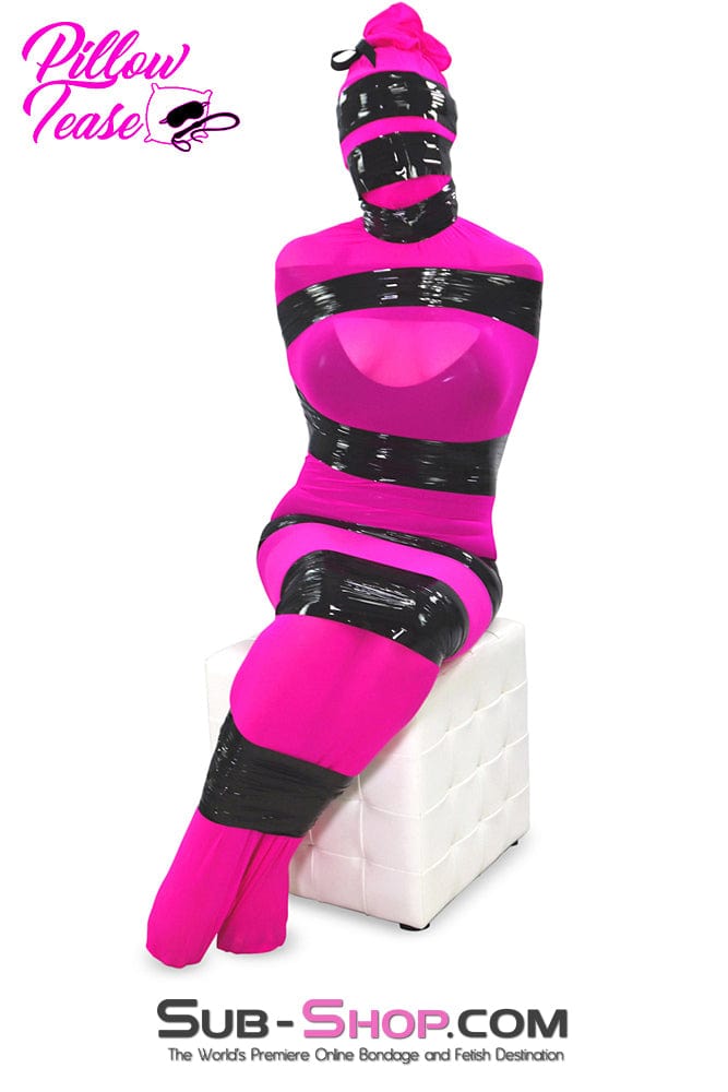 5742A      1,000 ft. Erotic Bondage Fantasy Wrap, Black Tape Gags and Wraps   , Sub-Shop.com Bondage and Fetish Superstore