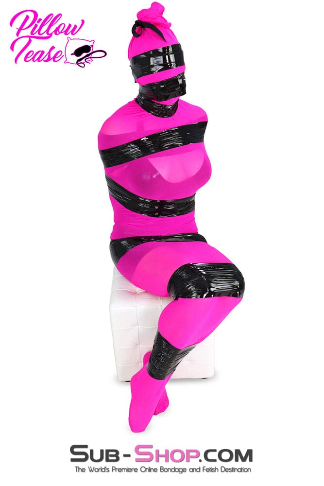 5742A      1,000 ft. Erotic Bondage Fantasy Wrap, Black Tape Gags and Wraps   , Sub-Shop.com Bondage and Fetish Superstore