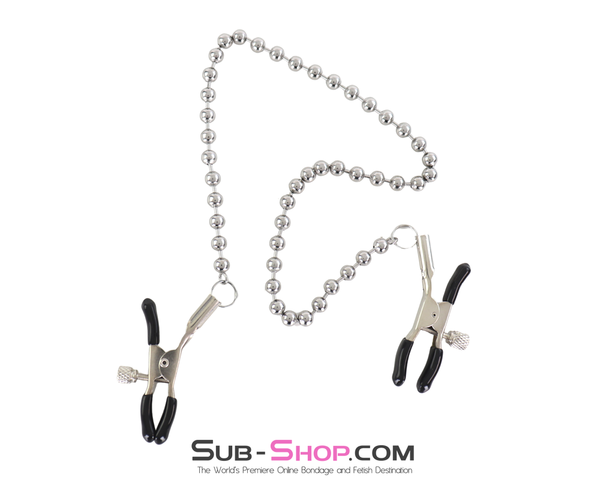 1678DL      Pinch Me Wicked Style Rubber Coated Adjustable Nipple Clamps - MEGA Deal