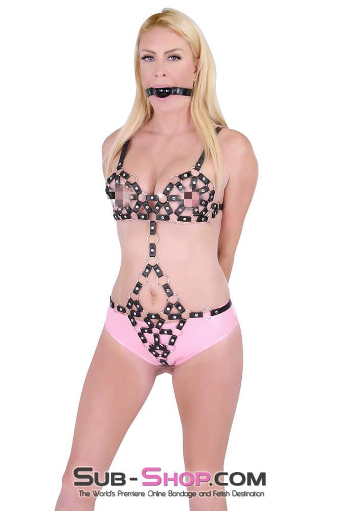 1720DL      Siren Call Leatherette Body Harness - MEGA Deal MEGA Deal   , Sub-Shop.com Bondage and Fetish Superstore