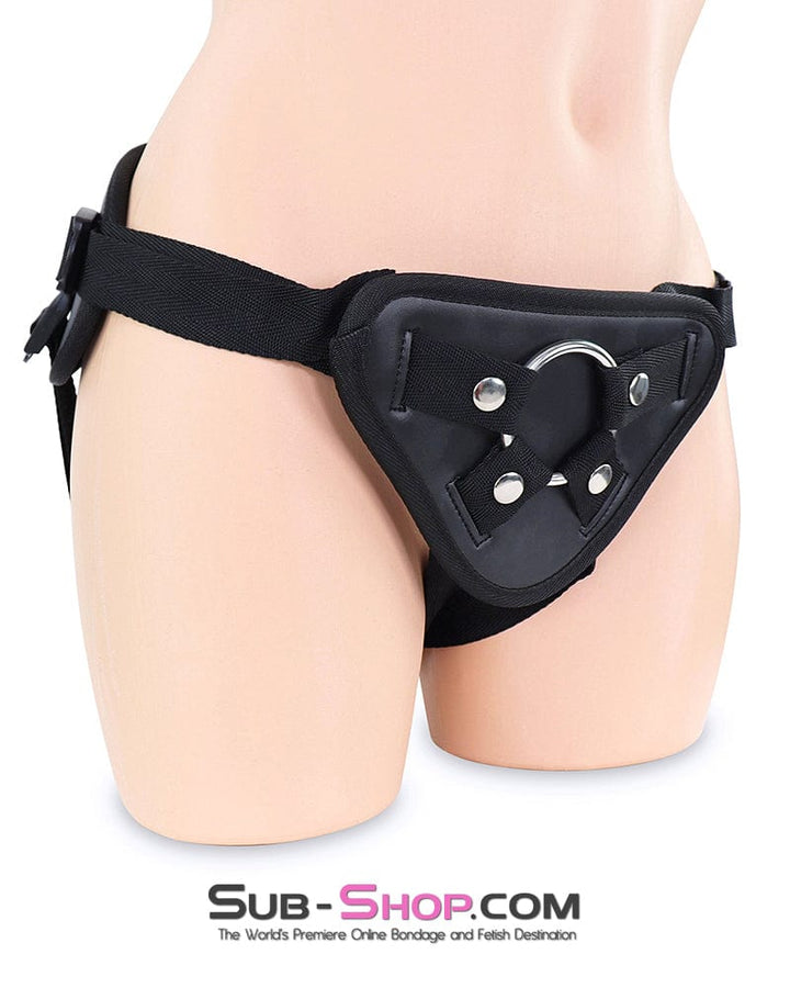 1806DL      Black Comfort Thrust Strap On Pegging Harness Strap-On Harness   , Sub-Shop.com Bondage and Fetish Superstore
