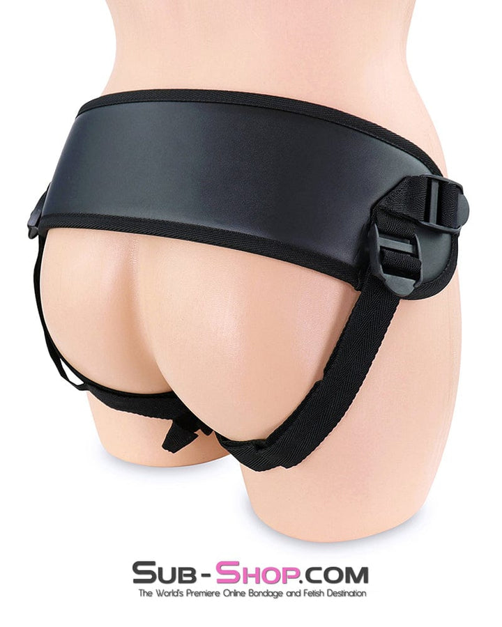 1806DL      Black Comfort Thrust Strap On Pegging Harness Strap-On Harness   , Sub-Shop.com Bondage and Fetish Superstore