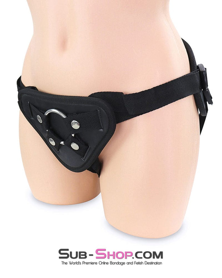1806DL      Black Comfort Thrust Strap On Pegging Harness Strap-On Harness   , Sub-Shop.com Bondage and Fetish Superstore