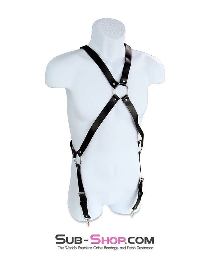 1894DL      Men's Full Chest Bondage Harness Bondage Harness   , Sub-Shop.com Bondage and Fetish Superstore