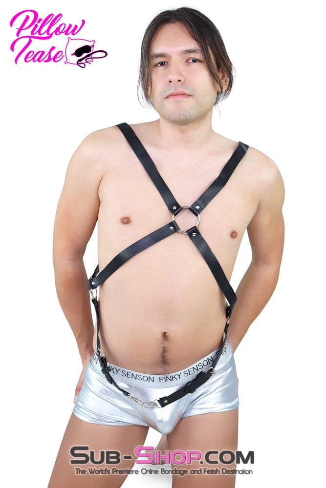 1894DL      Men's Full Chest Bondage Harness Bondage Harness   , Sub-Shop.com Bondage and Fetish Superstore