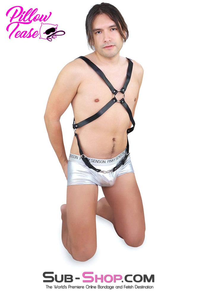 1894DL      Men's Full Chest Bondage Harness Bondage Harness   , Sub-Shop.com Bondage and Fetish Superstore