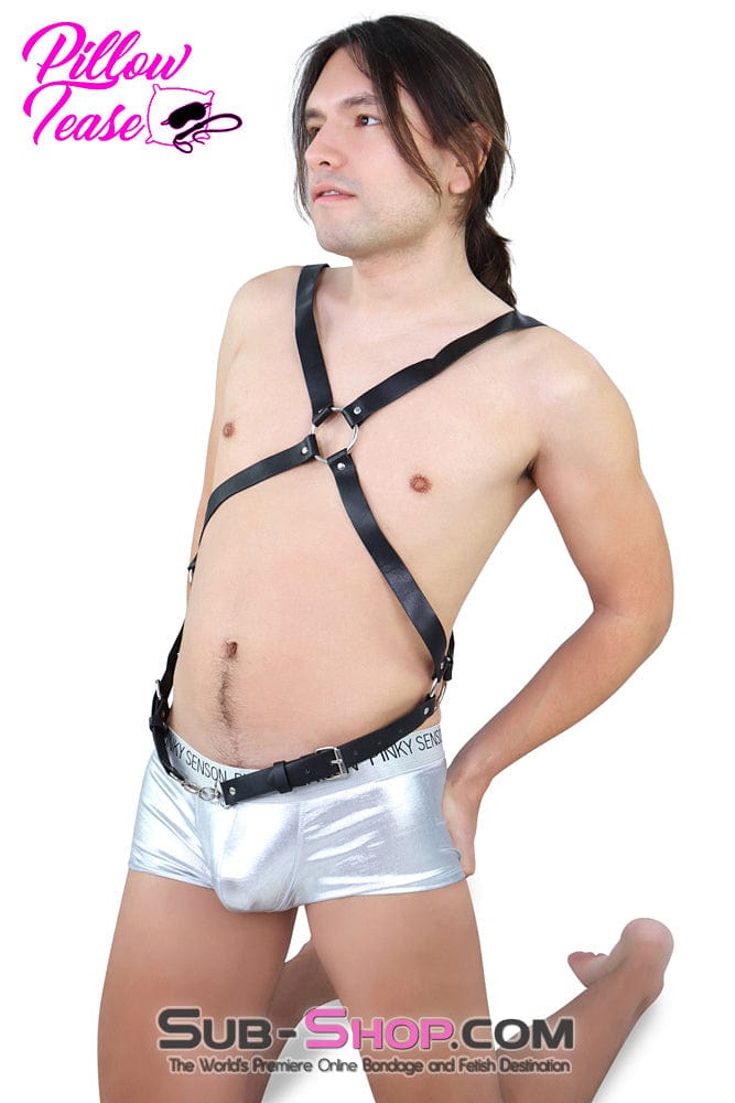 1894DL      Men's Full Chest Bondage Harness Bondage Harness   , Sub-Shop.com Bondage and Fetish Superstore