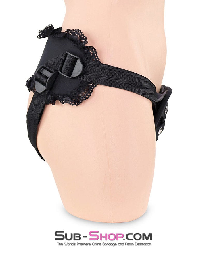 2211DL      Lacy Strap On Dildo Harness Strap-On Harness   , Sub-Shop.com Bondage and Fetish Superstore