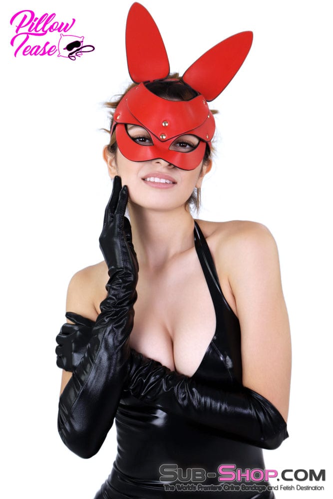 2295DL      Bad Bunny Bondage Games Red Role Play Mask Blindfold   , Sub-Shop.com Bondage and Fetish Superstore