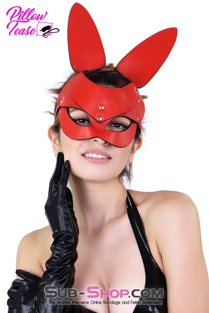 2295DL      Bad Bunny Bondage Games Red Role Play Mask Blindfold   , Sub-Shop.com Bondage and Fetish Superstore