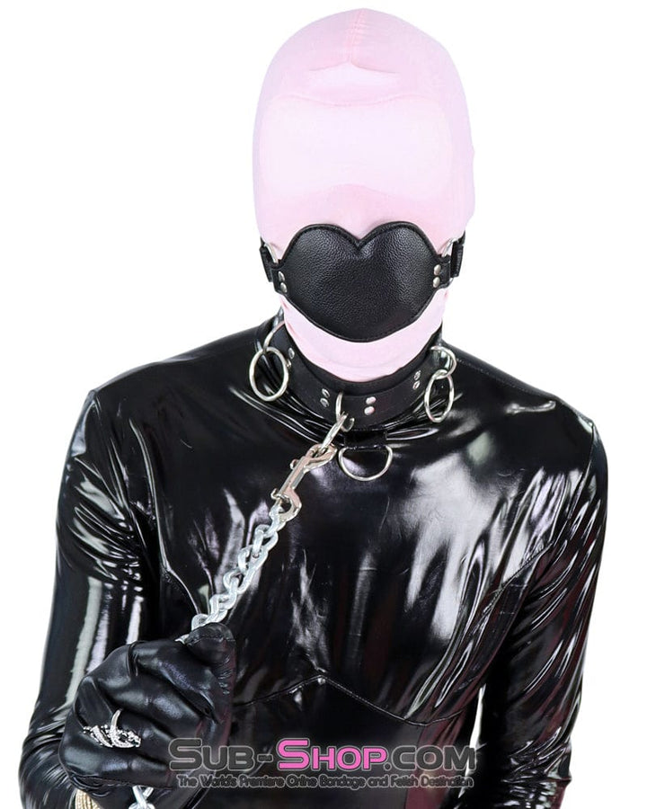 1760DL-SIS      Three Ring Locking Pretty Sissy Training Boi Bondage Collar Sissy   , Sub-Shop.com Bondage and Fetish Superstore