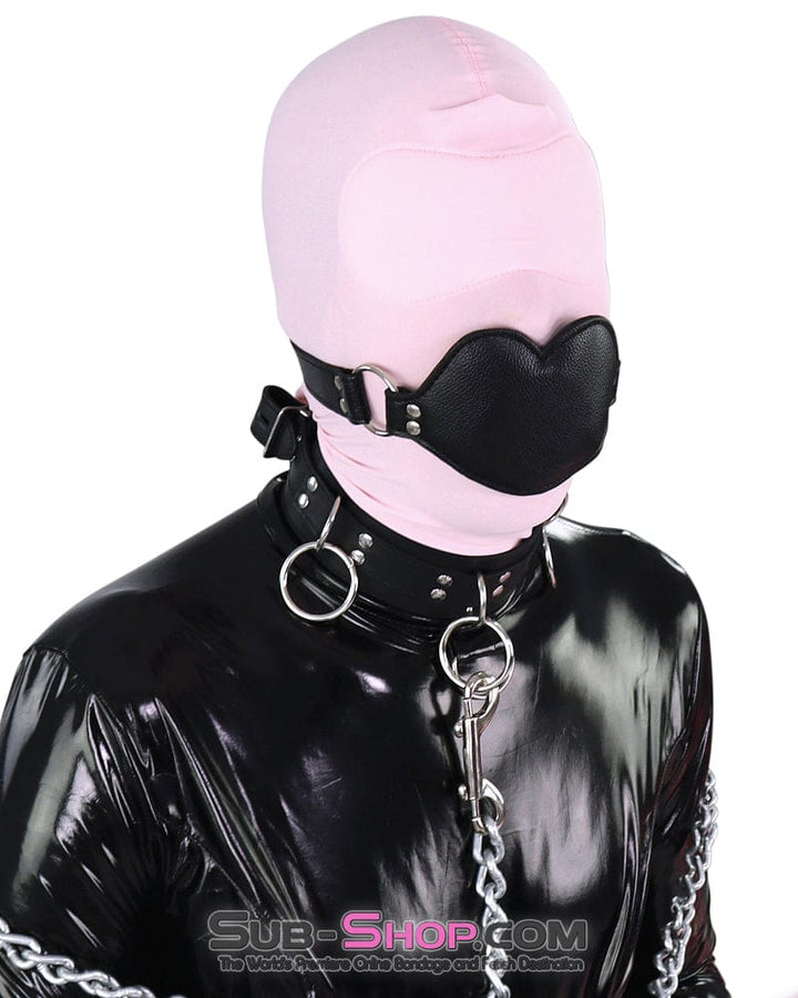 1760DL-SIS      Three Ring Locking Pretty Sissy Training Boi Bondage Collar Sissy   , Sub-Shop.com Bondage and Fetish Superstore