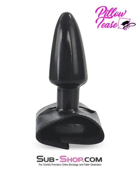 2451DL      Butt Plug and Keeper for Harness Straps Butt Plug   , Sub-Shop.com Bondage and Fetish Superstore