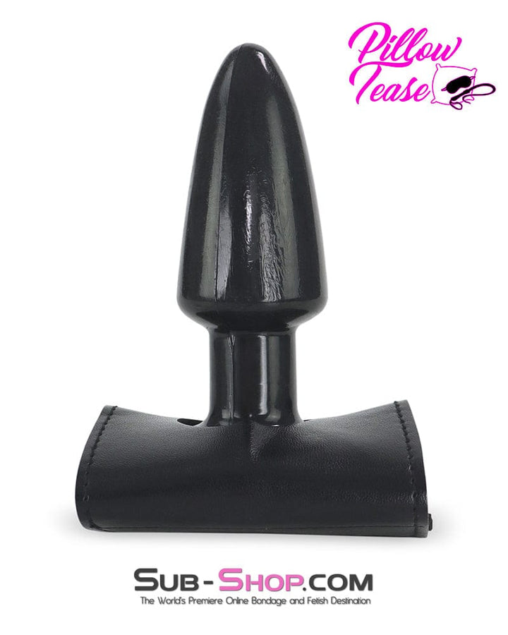 2451DL      Butt Plug and Keeper for Harness Straps Butt Plug   , Sub-Shop.com Bondage and Fetish Superstore