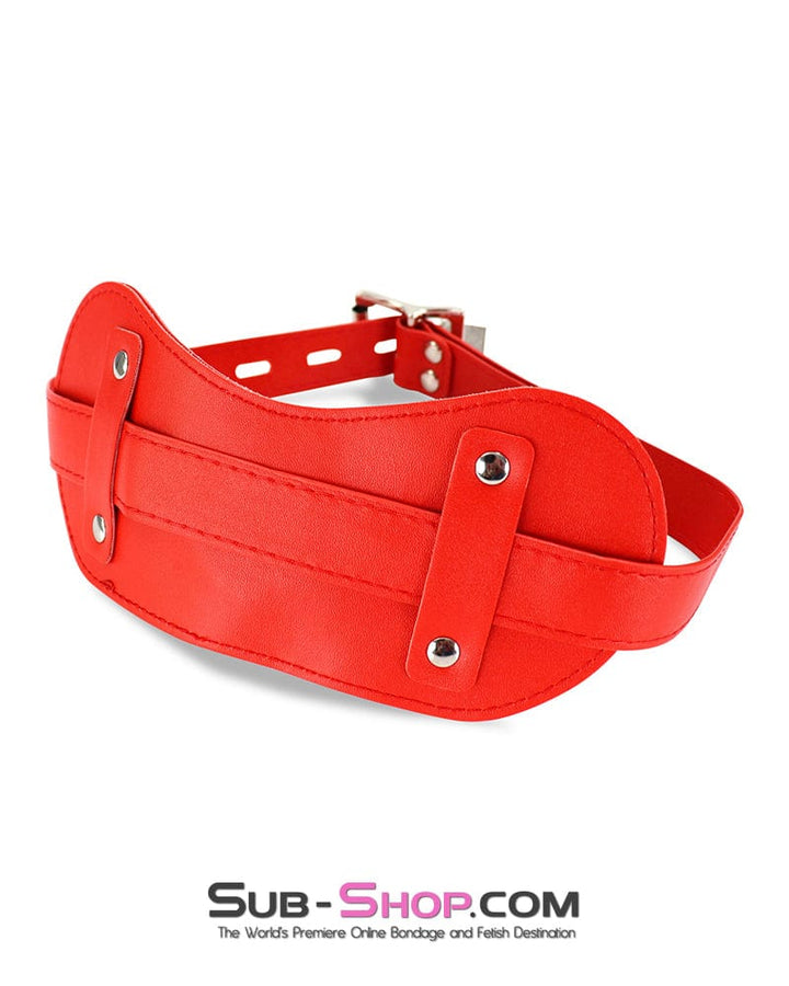 2479DL      Red Stuffed Plug Panel Style Bondage Gag Gags   , Sub-Shop.com Bondage and Fetish Superstore