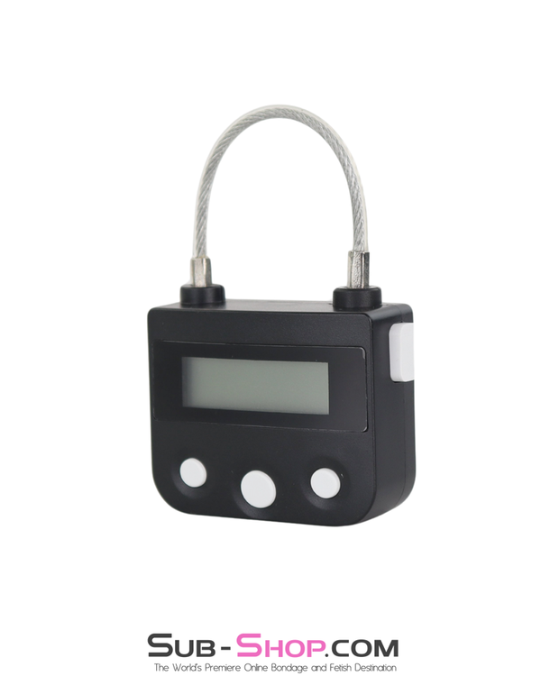 2758M      Time Lock USB Rechargeable Lock, The Ultimate Self Bondage Lock