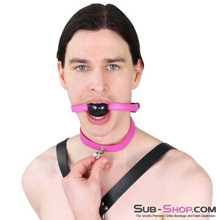 1467DL-SIS      Pretty Pink Kitty Sissy Accessory Belle Feminization Collar Sissy   , Sub-Shop.com Bondage and Fetish Superstore