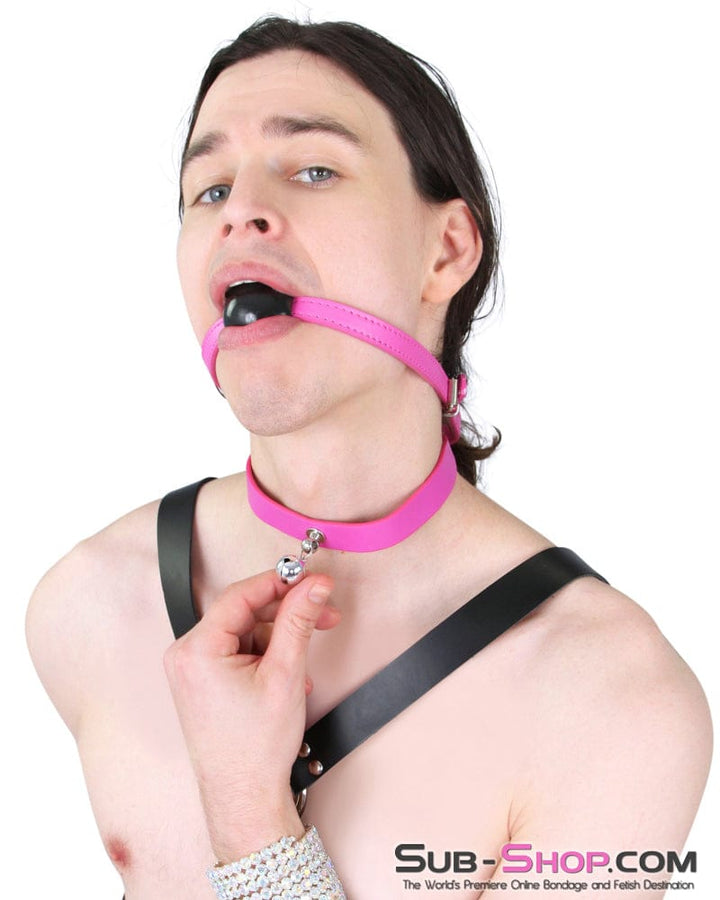 1467DL-SIS      Pretty Pink Kitty Sissy Accessory Belle Feminization Collar Sissy   , Sub-Shop.com Bondage and Fetish Superstore