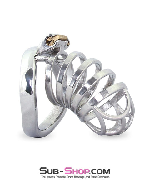 4452M      Rhombic Bend Cock Ring Male Chastity Cock Cage Chastity   , Sub-Shop.com Bondage and Fetish Superstore