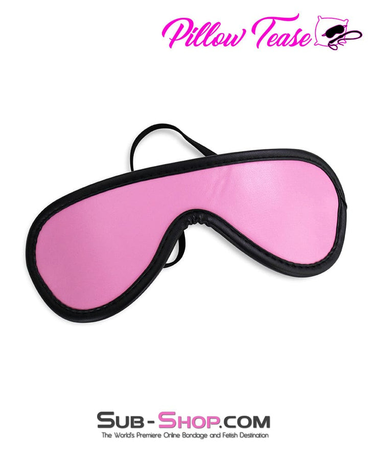 4465DL      Pink Bondage Fantasy Blindfold with Black Lining Blindfold   , Sub-Shop.com Bondage and Fetish Superstore