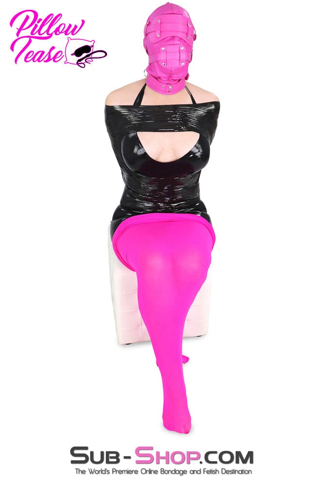 1517DL Sheer Encasement Pink Silk Full Body Sack - MEGA Deal Black Friday Blowout , Sub-Shop.com Bondage and Fetish Superstore