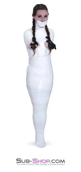 5740A-SIS      1,000 ft. Erotic Sissy Bondage Fantasy Wrap, White Sissy   , Sub-Shop.com Bondage and Fetish Superstore