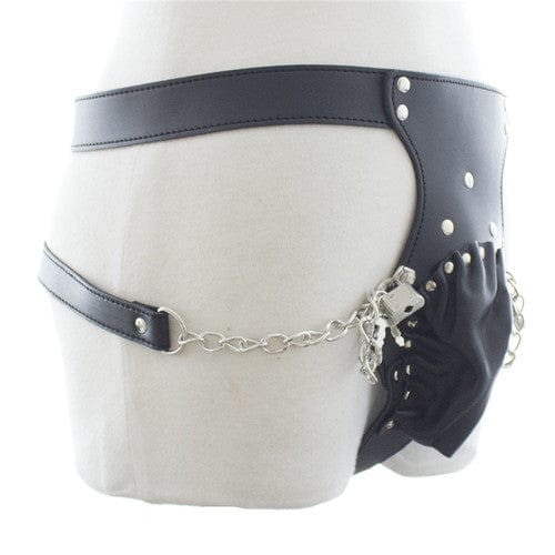 6837M      The Cock Locker Male Locking Penis Pouch Chastity Belt Chastity   , Sub-Shop.com Bondage and Fetish Superstore