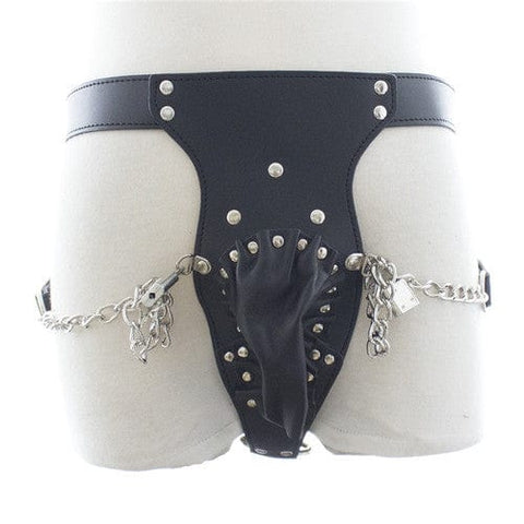 6837M      The Cock Locker Male Locking Penis Pouch Chastity Belt Chastity   , Sub-Shop.com Bondage and Fetish Superstore