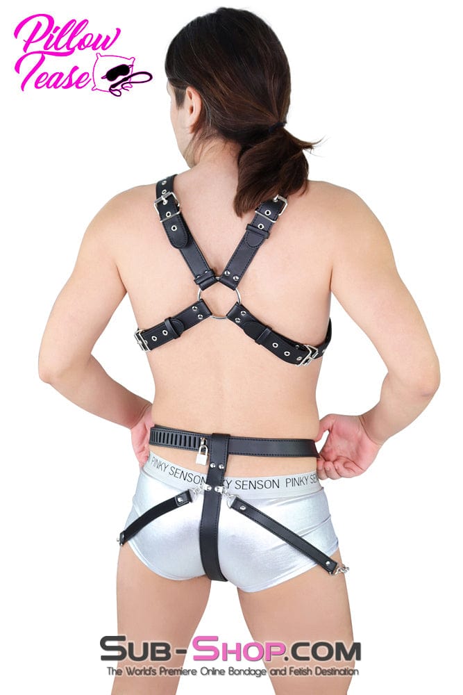 6837M The Cock Locker Male Locking Penis Pouch Chastity Belt - MEGA Deal MEGA Deal , Sub-Shop.com Bondage and Fetish Superstore