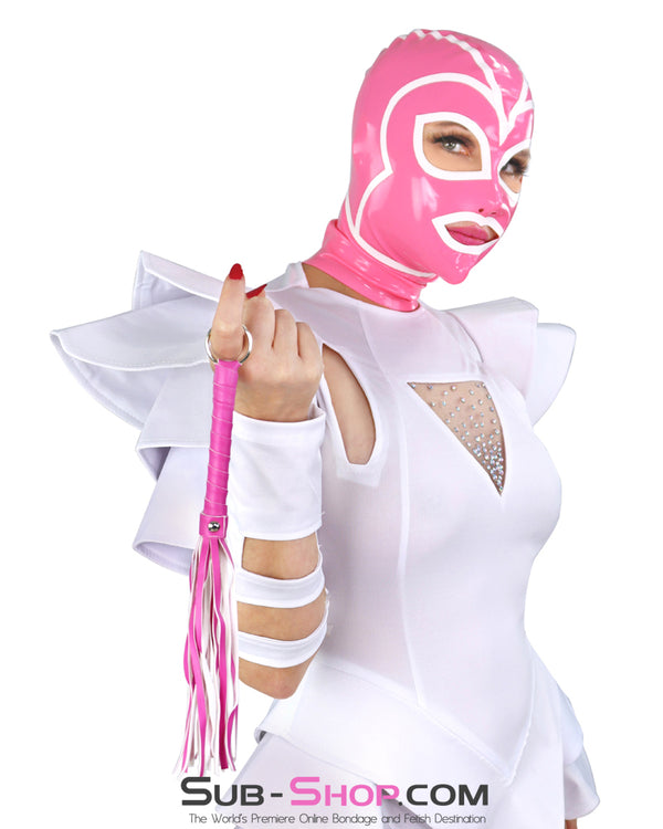 6878RS-SIS      Itty Bitty Whippy Pretty Sissy Hot Pink Mini Whip