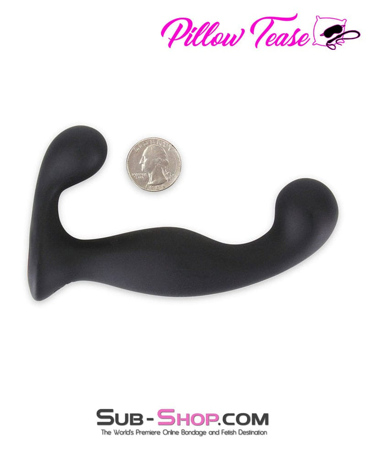 7145M      18 Function Rechargeable Wireless Remote Control Black Silicone Waterproof Prostate Massager Prostate Stimulator   , Sub-Shop.com Bondage and Fetish Superstore