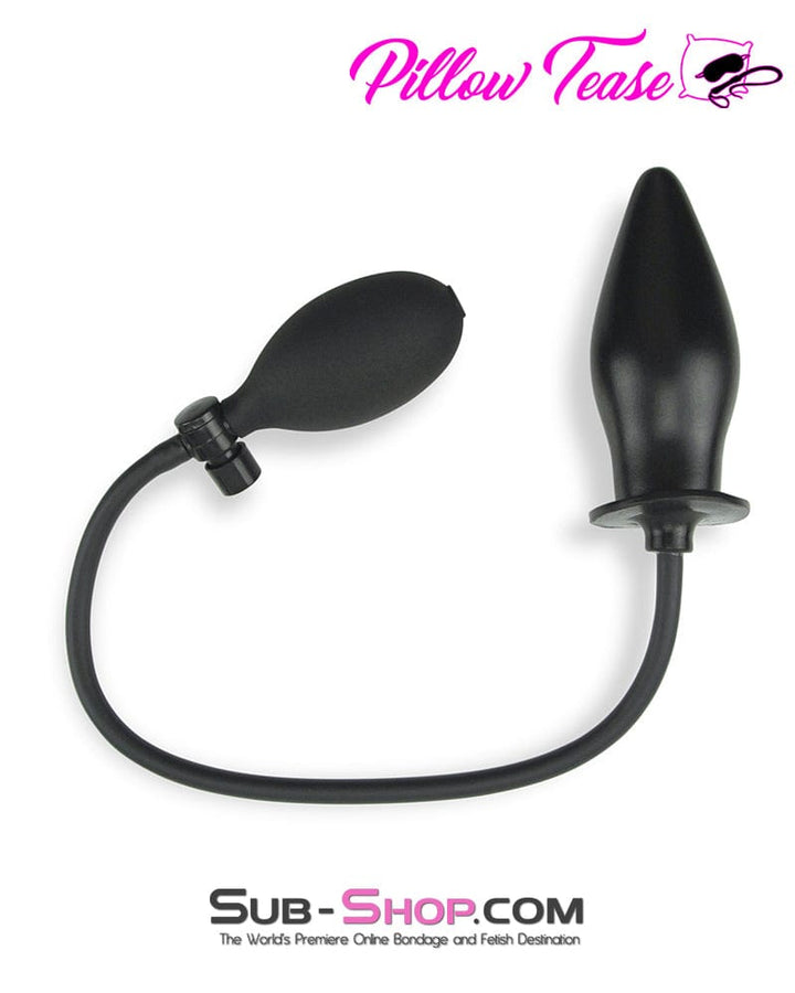 7197AE-SIS      Sissy Minx Inflatable Anal Pump Up Butt Plug Sissy   , Sub-Shop.com Bondage and Fetish Superstore