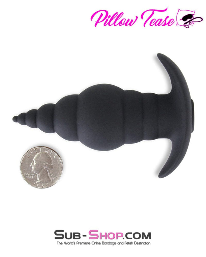 7198M      9 Function Magnetic Recharging Waterproof Wireless Silicone Cupid Anal Vibrator Anal Toys   , Sub-Shop.com Bondage and Fetish Superstore