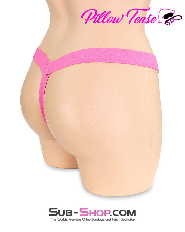 7222DL      Sissy Accessories Clitty Strap Thong with Cock Forced Feminization Fantasy Kinky Mistress Ring Bondage Harness   , Sub-Shop.com Bondage and Fetish Superstore