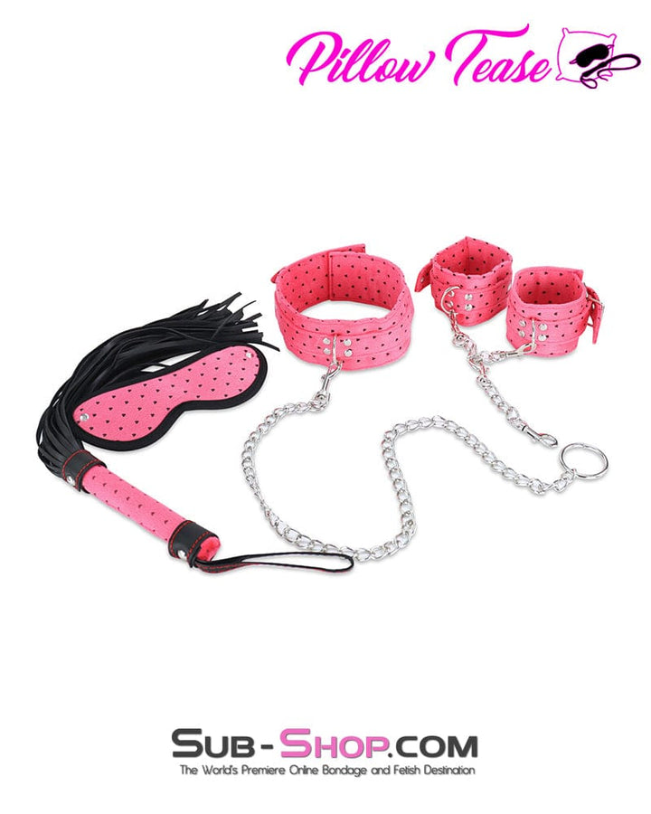 7792DL      Polka Dot Rose Complete Beginner Fantasy Bondage Kit Bondage Set   , Sub-Shop.com Bondage and Fetish Superstore