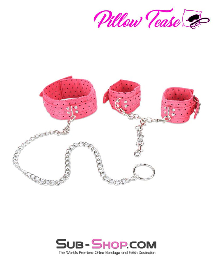 7792DL      Polka Dot Rose Complete Beginner Fantasy Bondage Kit Bondage Set   , Sub-Shop.com Bondage and Fetish Superstore