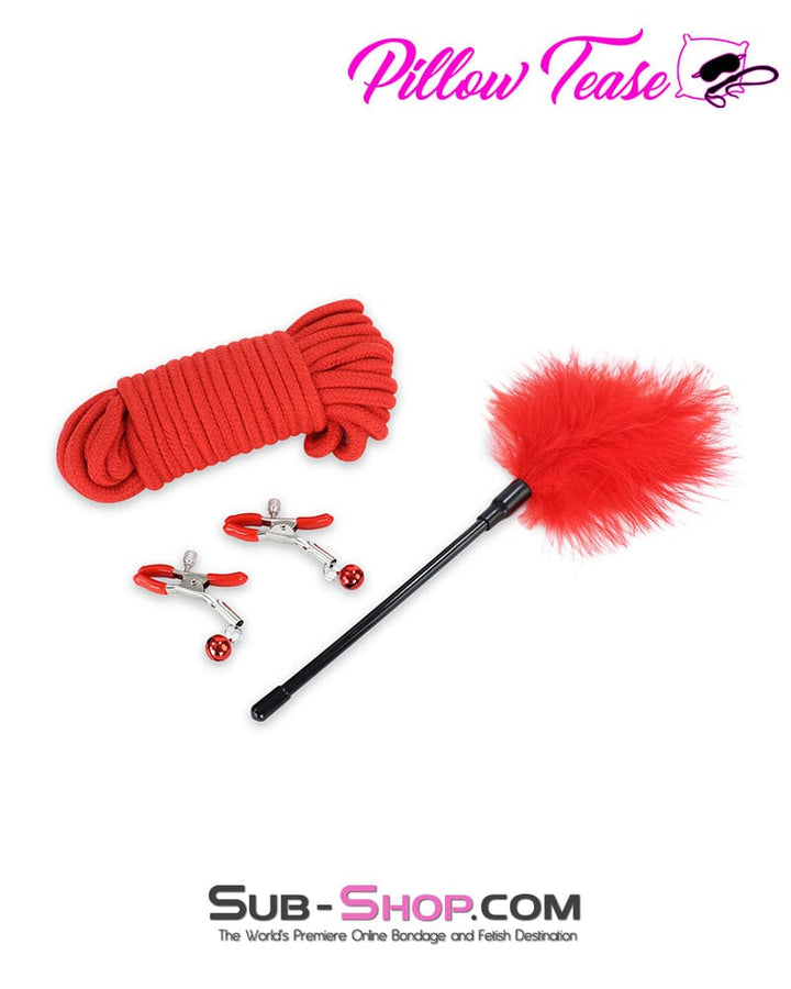 7792DL      Polka Dot Rose Complete Beginner Fantasy Bondage Kit Bondage Set   , Sub-Shop.com Bondage and Fetish Superstore