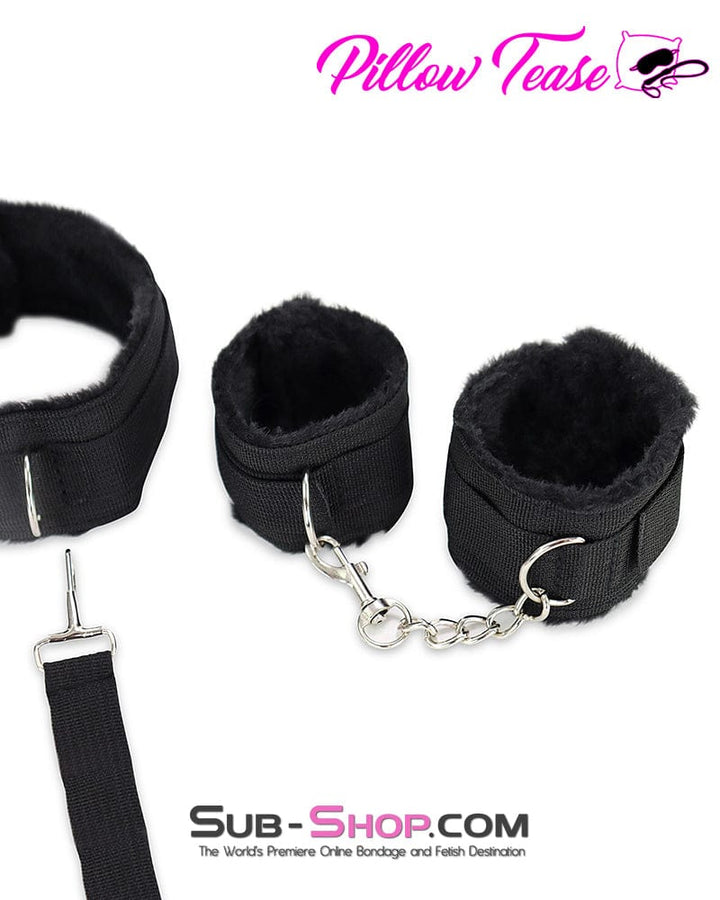 7908DL      8 Piece Black Total Bondage Kit Bondage Set   , Sub-Shop.com Bondage and Fetish Superstore