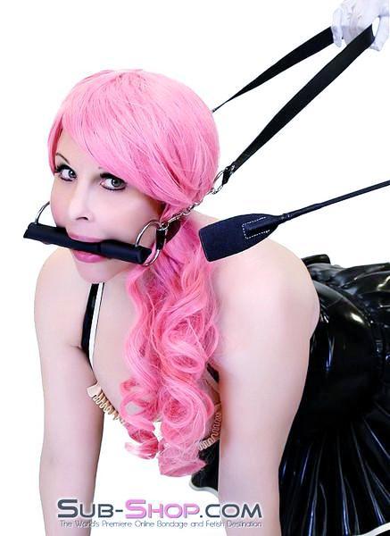 0800MH      Giddy-Up Pony Bit Gag and Reins Gags   , Sub-Shop.com Bondage and Fetish Superstore