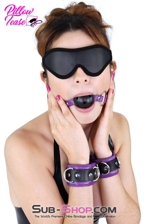 9790DL      Purple Passion Breather Ball Gag Gags   , Sub-Shop.com Bondage and Fetish Superstore