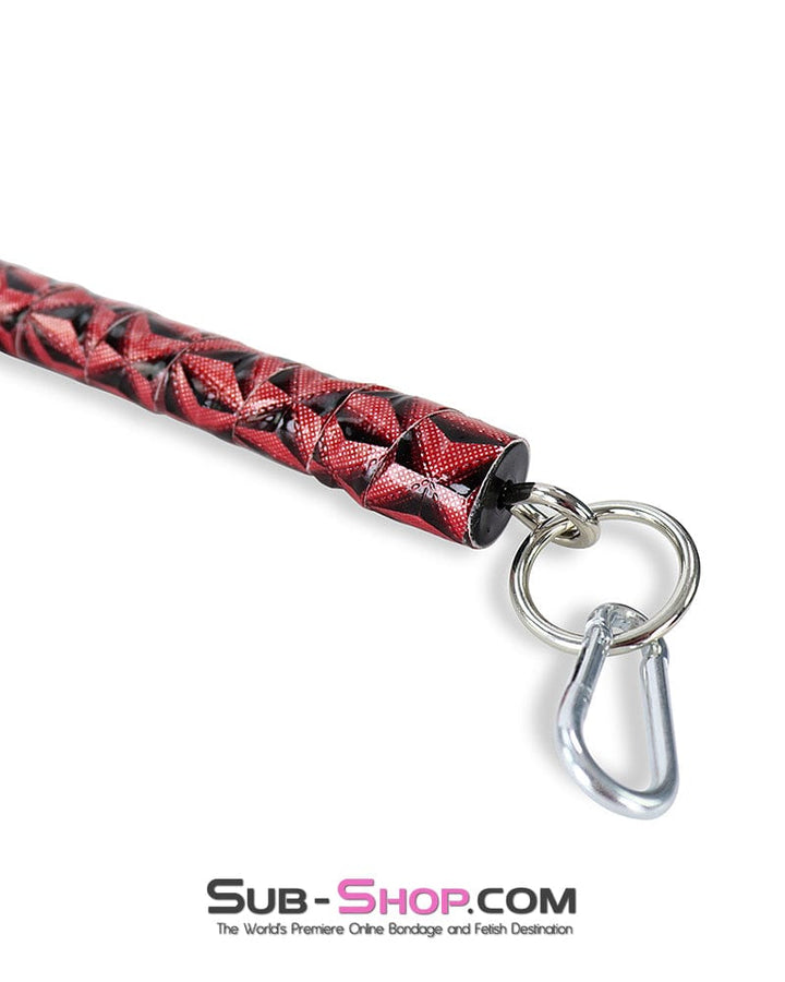 9851DL      Diamond Pattern Spreader Bar with Wrist and Ankle Attachment Hardware Spreader Bar   , Sub-Shop.com Bondage and Fetish Superstore