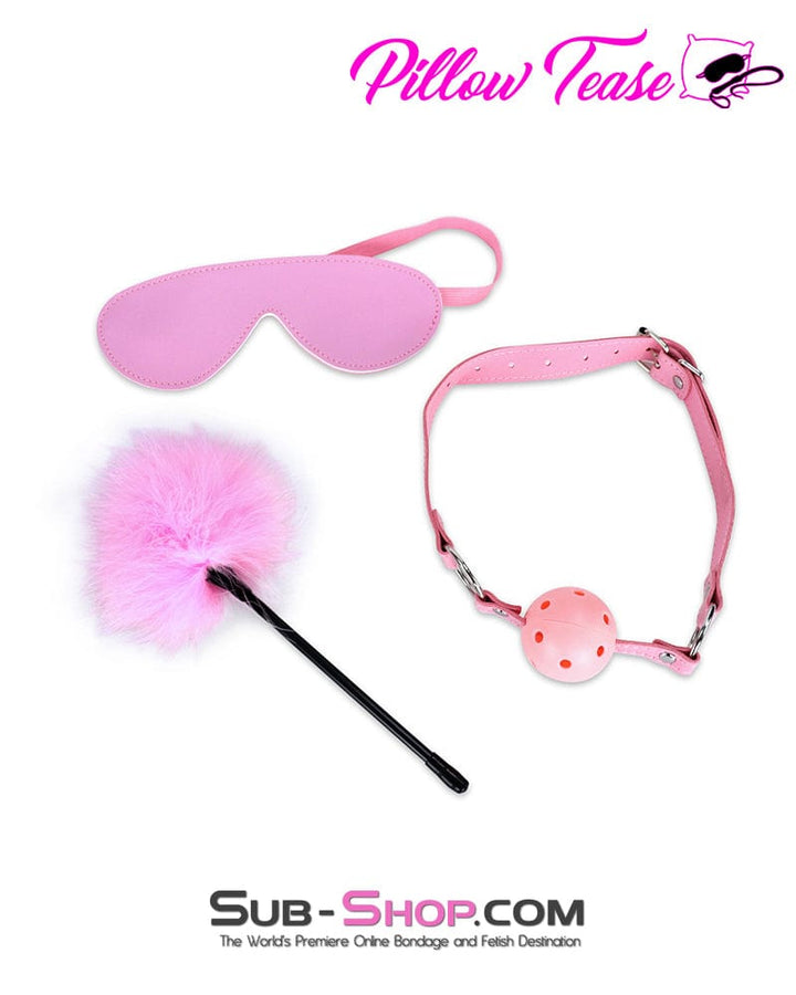 9871DL      Plush Princess 8 Pc Fur Lined Bondage Fantasy Kit Bondage Set   , Sub-Shop.com Bondage and Fetish Superstore