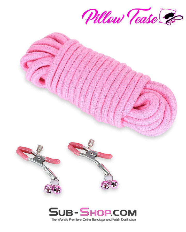 9871DL      Plush Princess 8 Pc Fur Lined Bondage Fantasy Kit Bondage Set   , Sub-Shop.com Bondage and Fetish Superstore