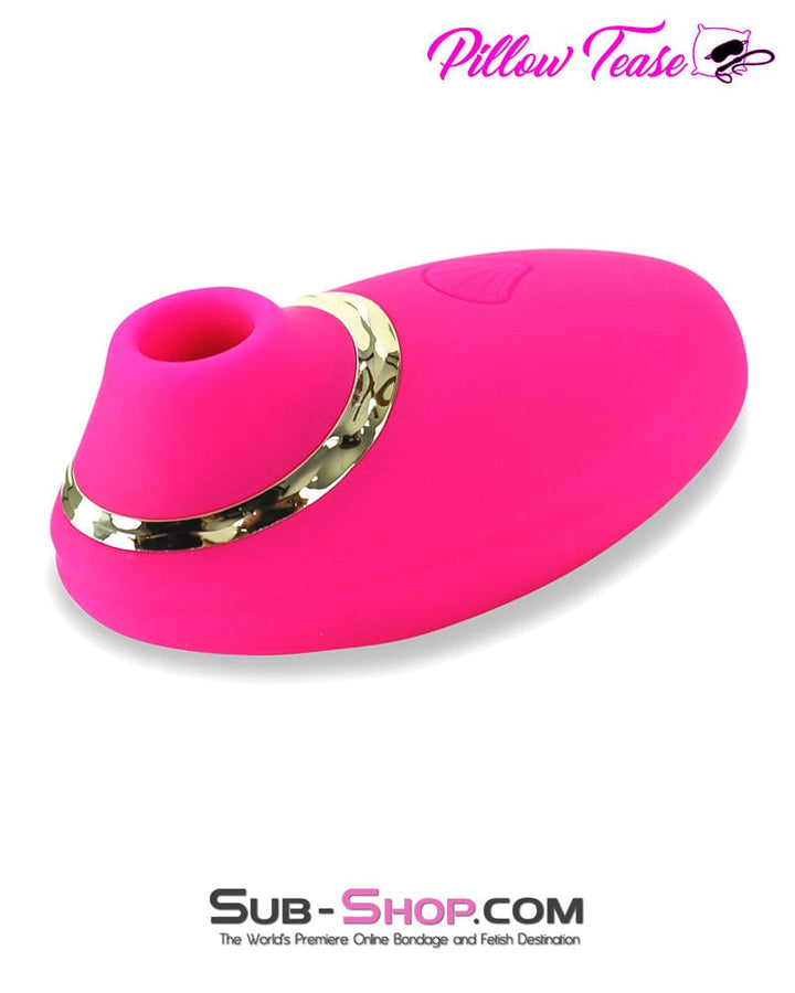 9940M      3 Function Sucking & Licking Waterproof Rechargeable Silicone Vibrator Vibrators   , Sub-Shop.com Bondage and Fetish Superstore
