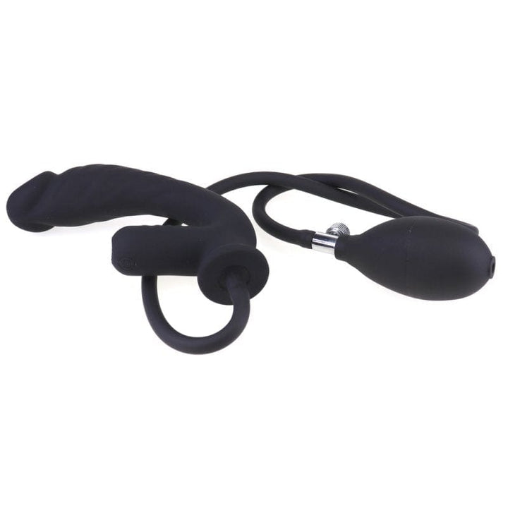 Anal Toys 0312M  10 Function Inflatable Rechargeable Waterproof G-Spot / P-Spot Vibrator