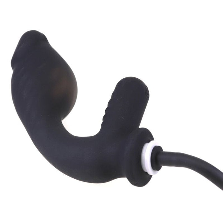 Anal Toys 0312M  10 Function Inflatable Rechargeable Waterproof G-Spot / P-Spot Vibrator