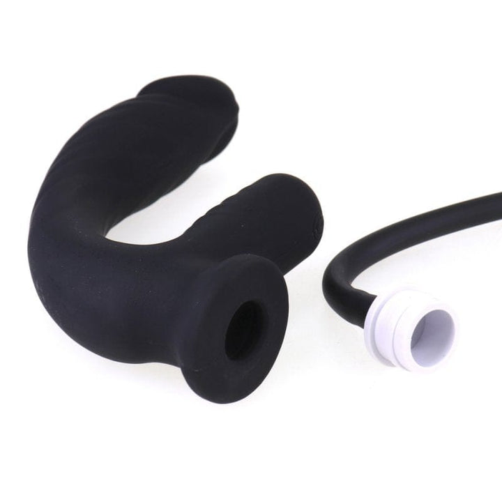 Anal Toys 0312M  10 Function Inflatable Rechargeable Waterproof G-Spot / P-Spot Vibrator