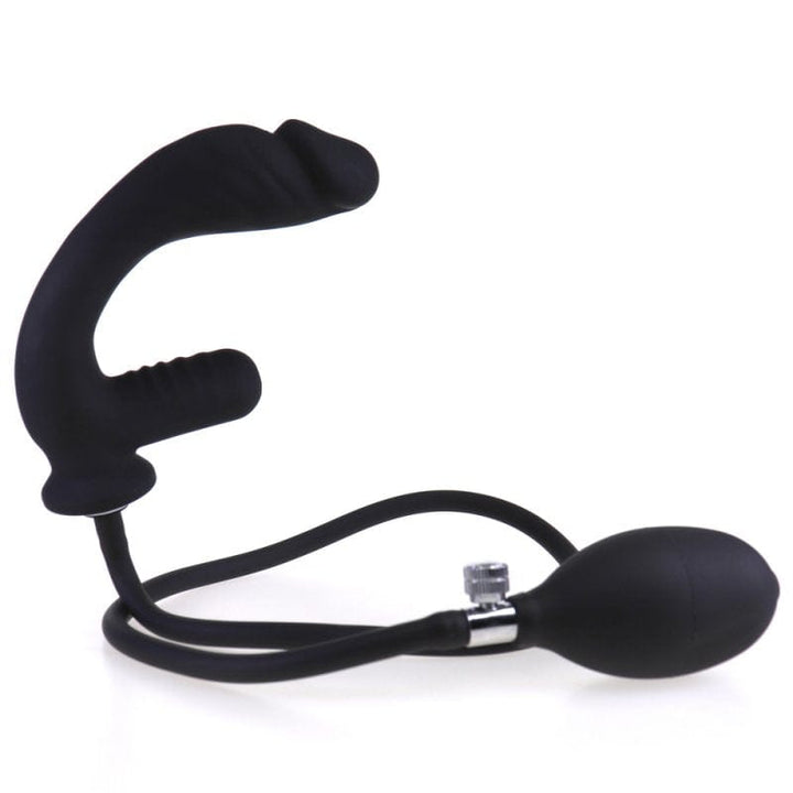 Anal Toys 0312M  10 Function Inflatable Rechargeable Waterproof G-Spot / P-Spot Vibrator