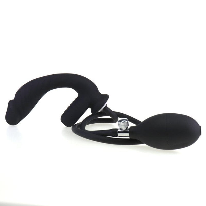 Anal Toys 0312M  10 Function Inflatable Rechargeable Waterproof G-Spot / P-Spot Vibrator